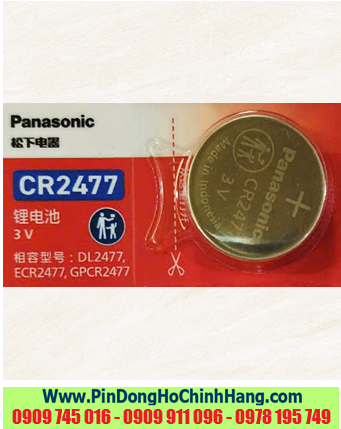 Pin Panasonic CR2477 /Mẫu mới